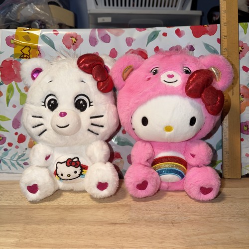 Care bears hello kitty - x,